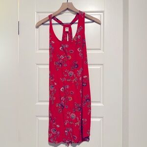 Red Floral Dress